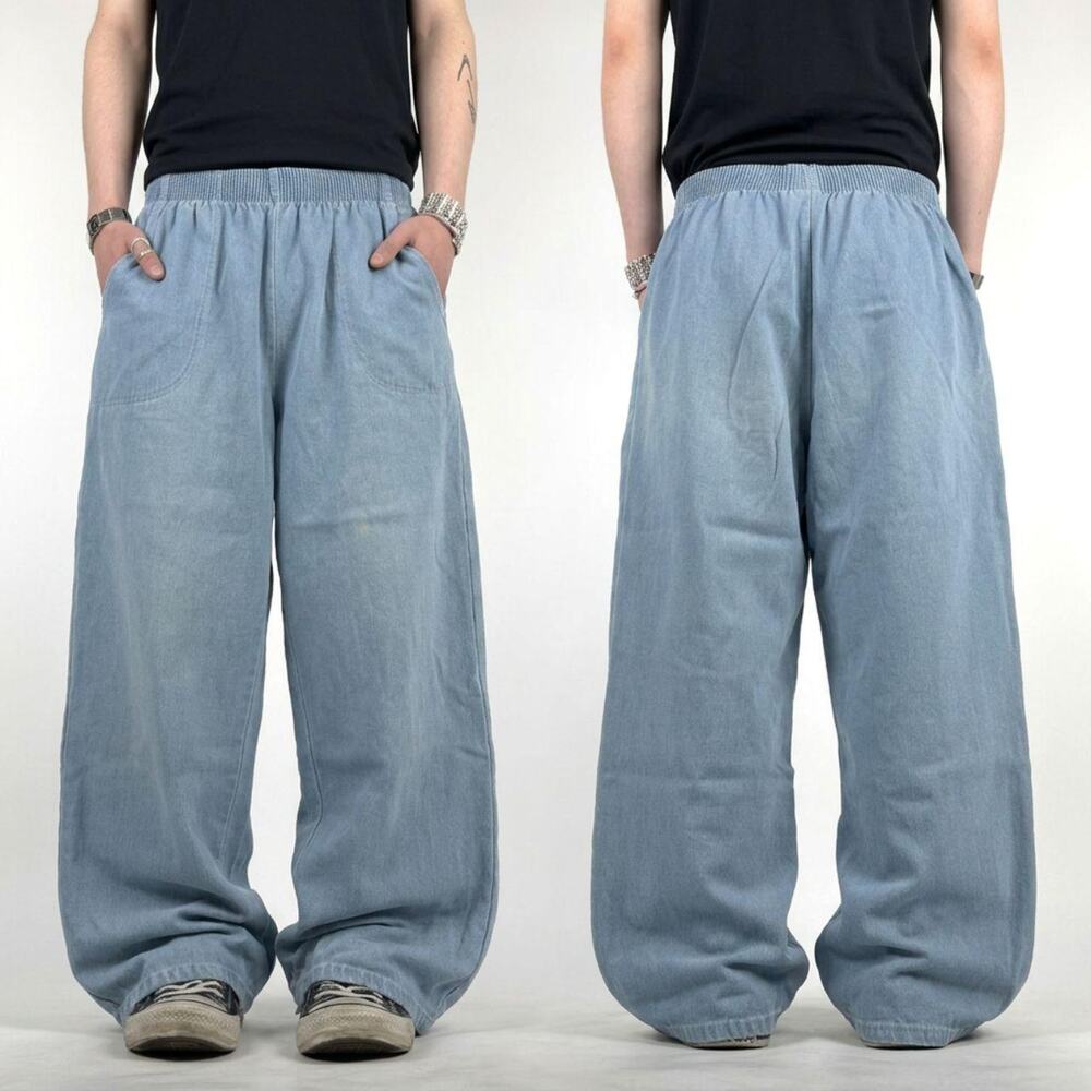 Vintage y2k grunge archive faded skater baggy wide leg rare jeans